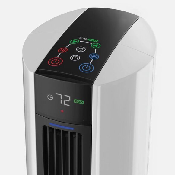 Lasko 42" All Season Tower Fan + Space Heater, Adjustable Thermostat Remote. NEW - Picture 2 of 10